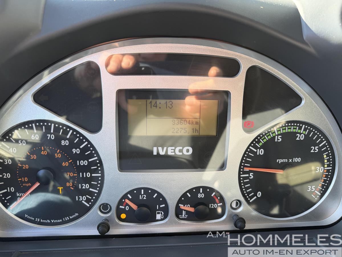Used Iveco Eurocargo 140E24 4X4 with DAUTEL tail lift