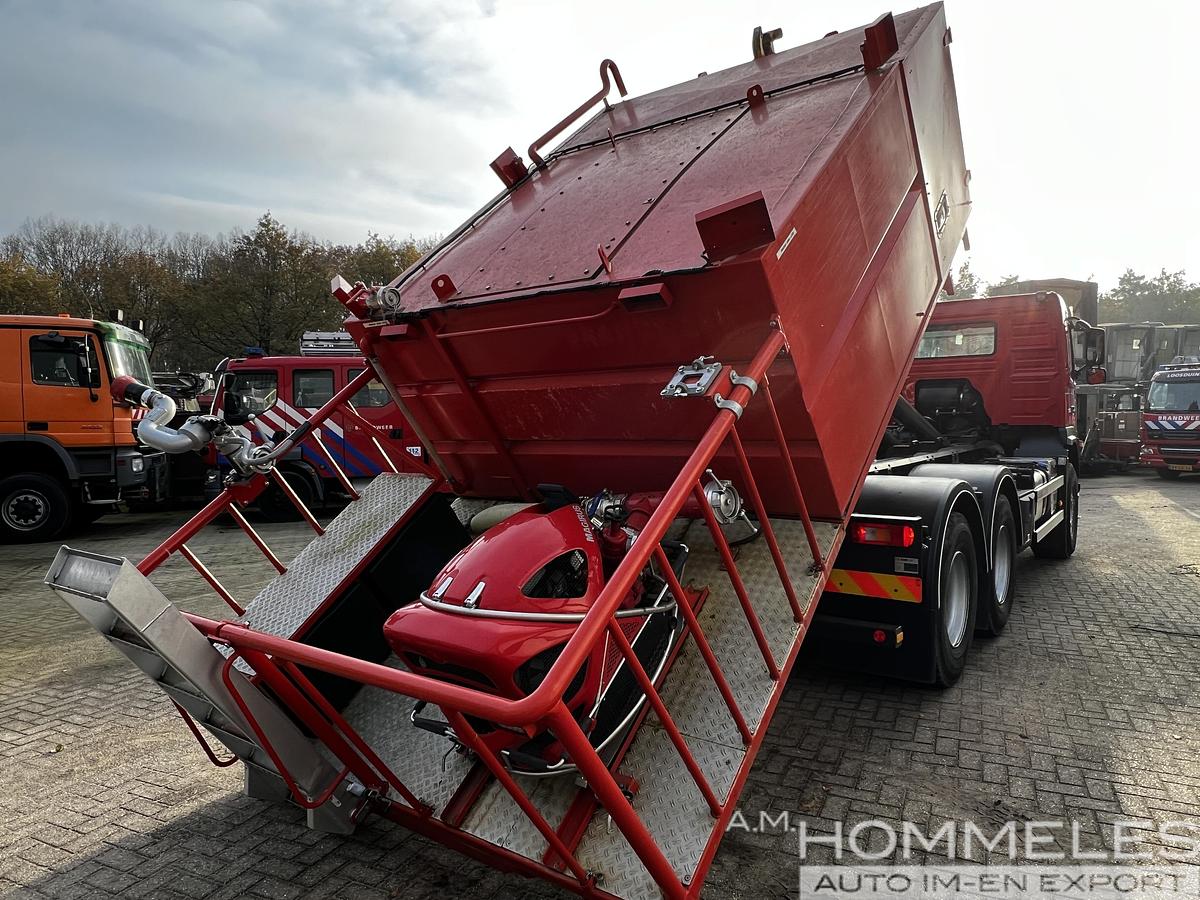 Used Fire Extinguisher Container