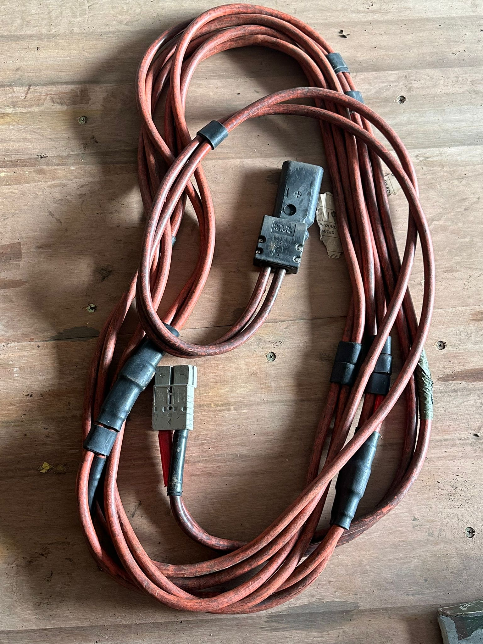 Used Anderson Airmotive 28V DC GPU Cable Assembly