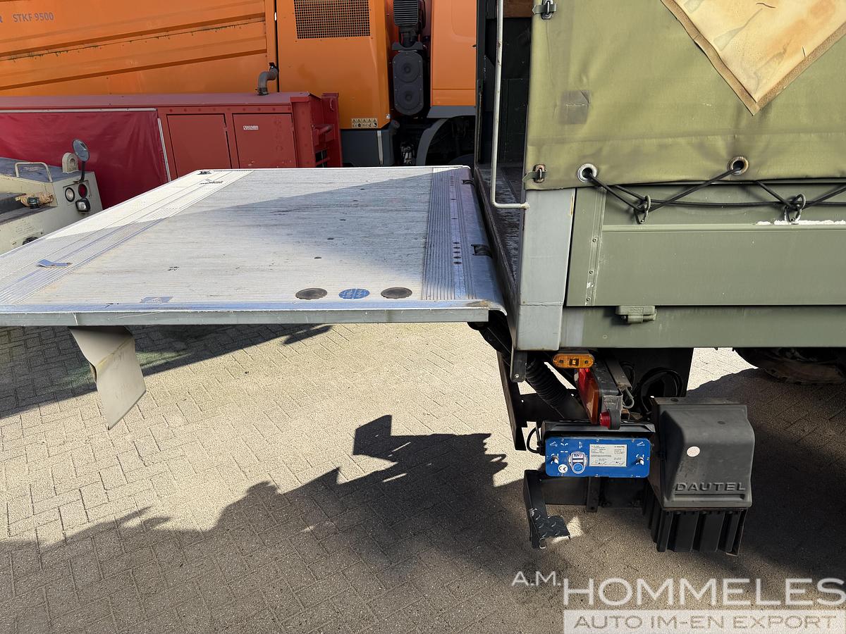 Used Iveco Eurocargo 140E24 4X4 with DAUTEL tail lift