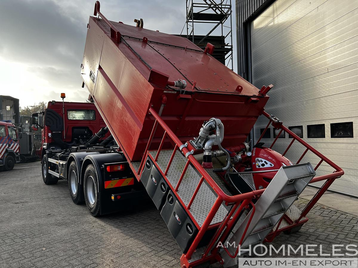 Used Fire Extinguisher Container