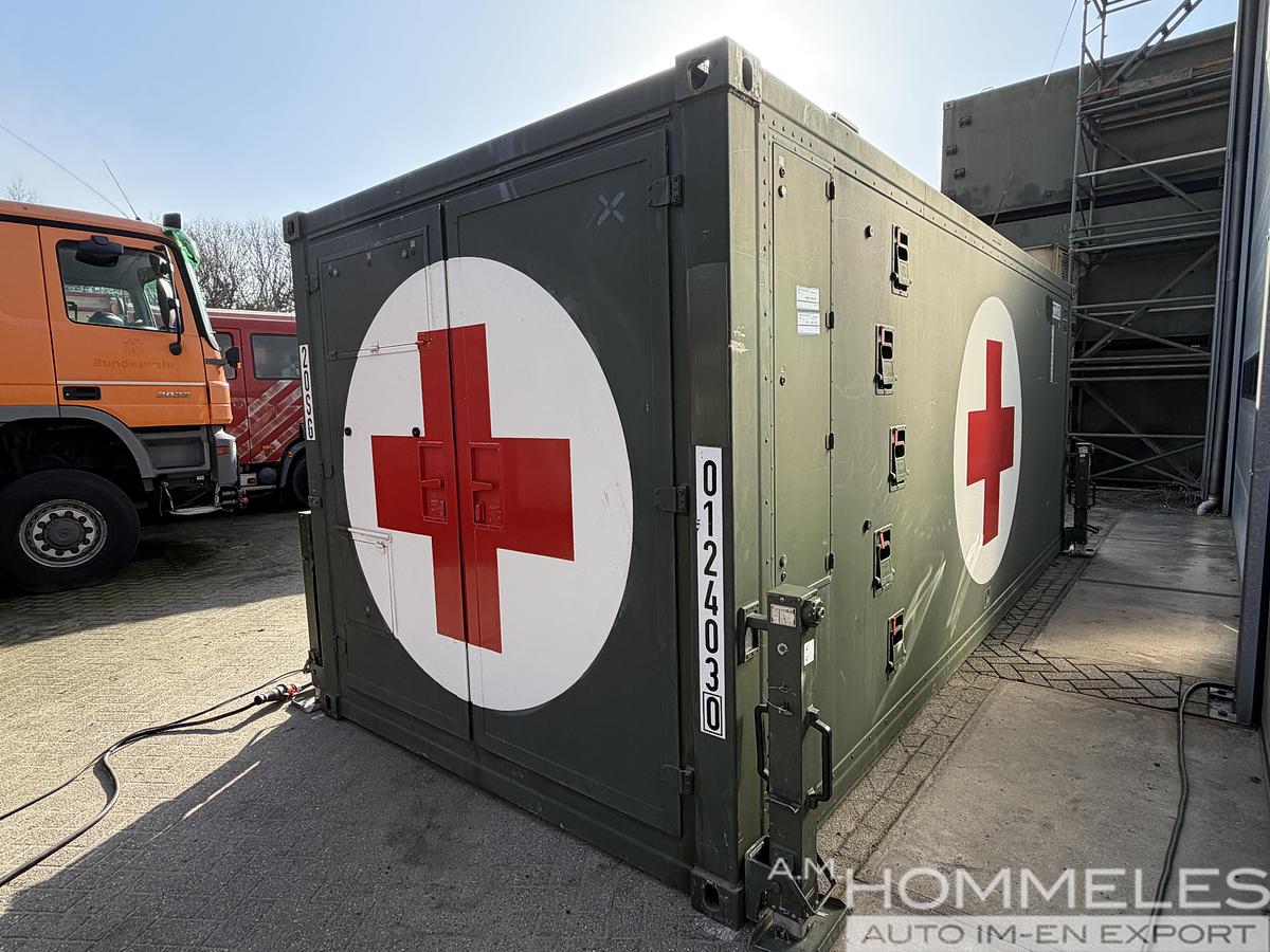 Used Role 1 Medical Treatment Container – Mobile Field Medical Unit
