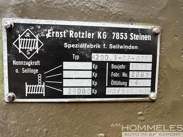 Used Rotzler H200