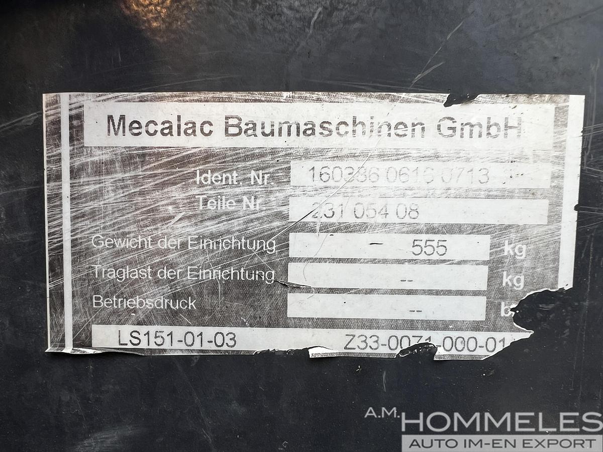 Used Mecalac BUCKET WITH TEETH 1,5m3