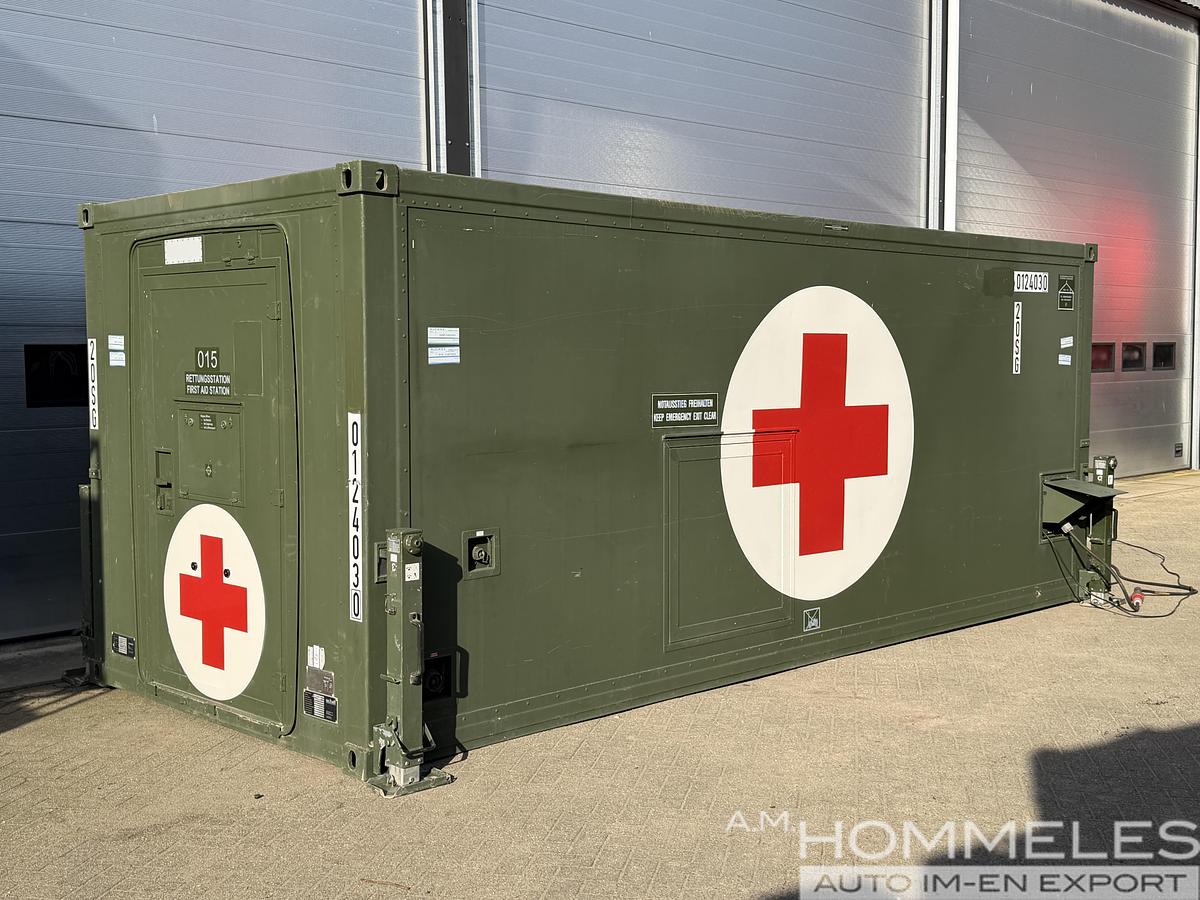 Used Role 1 Medical Treatment Container – Mobile Field Medical Unit