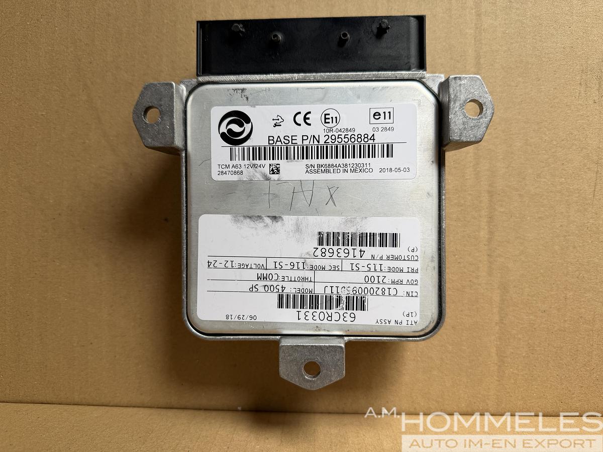 Used Allison Transmission Control Module (TCM) – Part No. 63CR0331