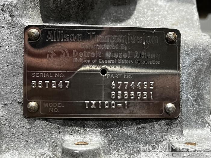 Used ALLISON TX100
