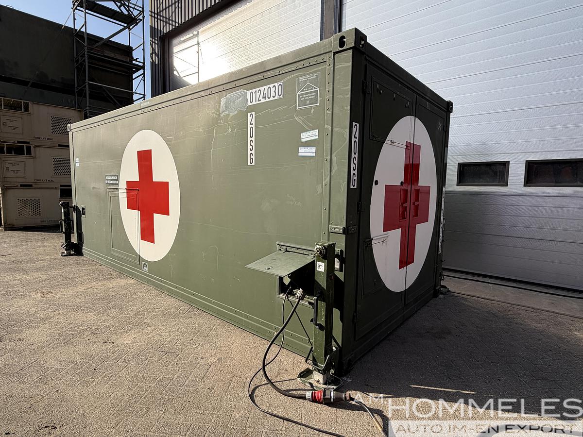 Used Role 1 Medical Treatment Container – Mobile Field Medical Unit