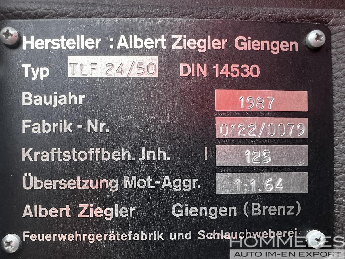 Used ZIEGLER TLF24/50 4X4