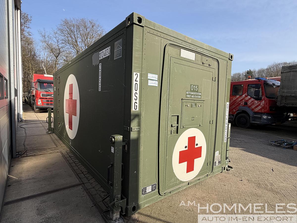 Used Role 1 Medical Treatment Container – Mobile Field Medical Unit