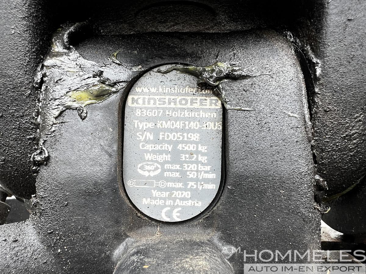 Used Kinshofer Clamshell Bucket 