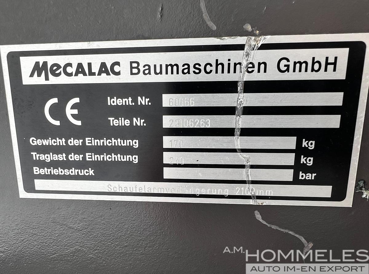 Used Kinshofer Clamshell Bucket 