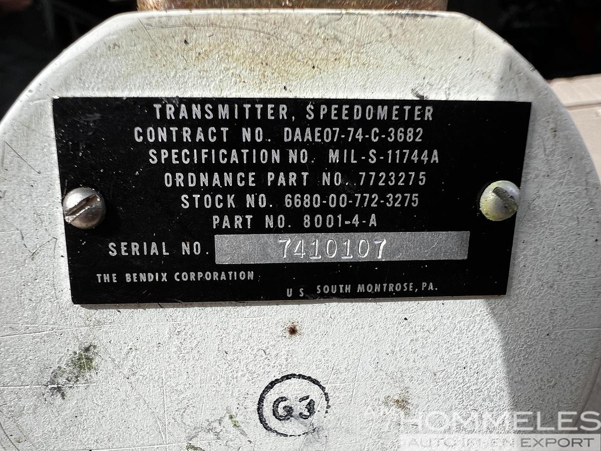 Used TRANSMITTOR, SPEEDOMETER  8001-4-A