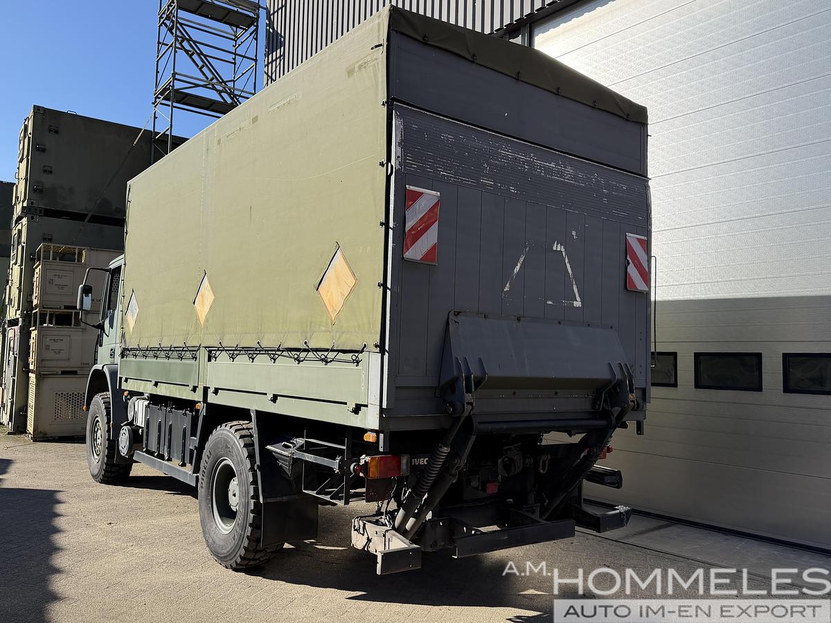 Used Iveco Eurocargo 140E24 4X4 with DAUTEL tail lift