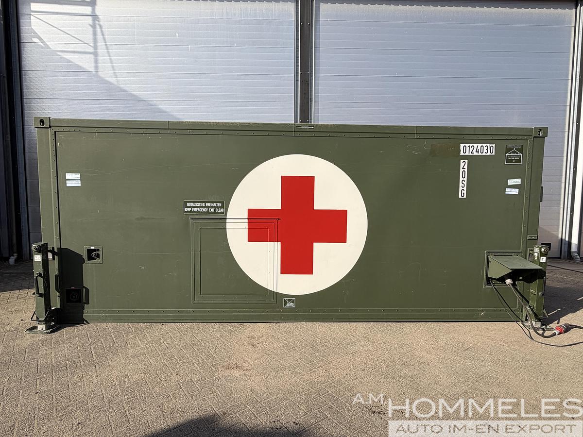 Used Role 1 Medical Treatment Container – Mobile Field Medical Unit