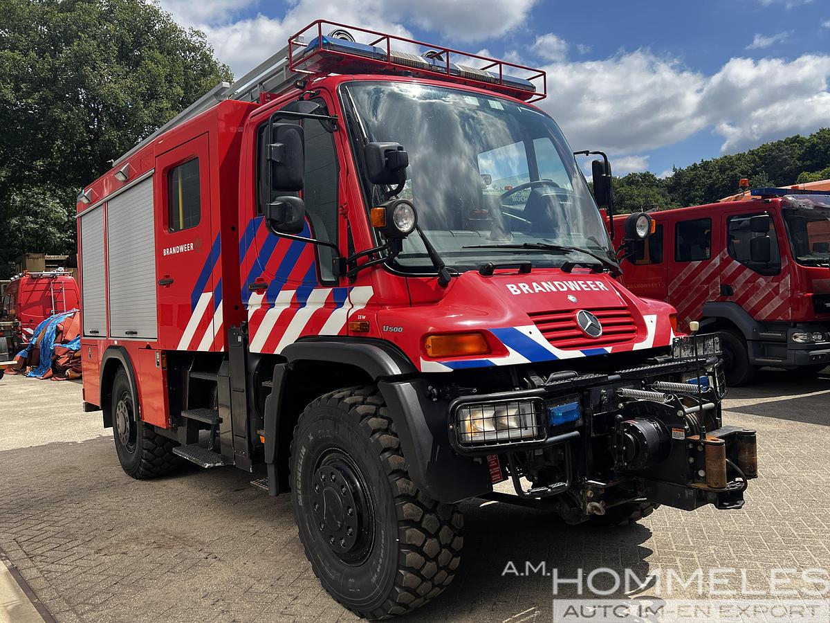Used Unimog U500 DoKa firetruck