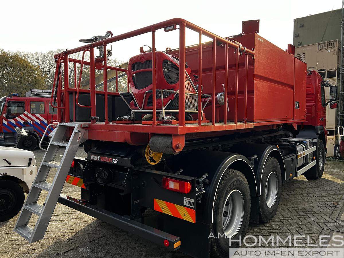 Used Fire Extinguisher Container