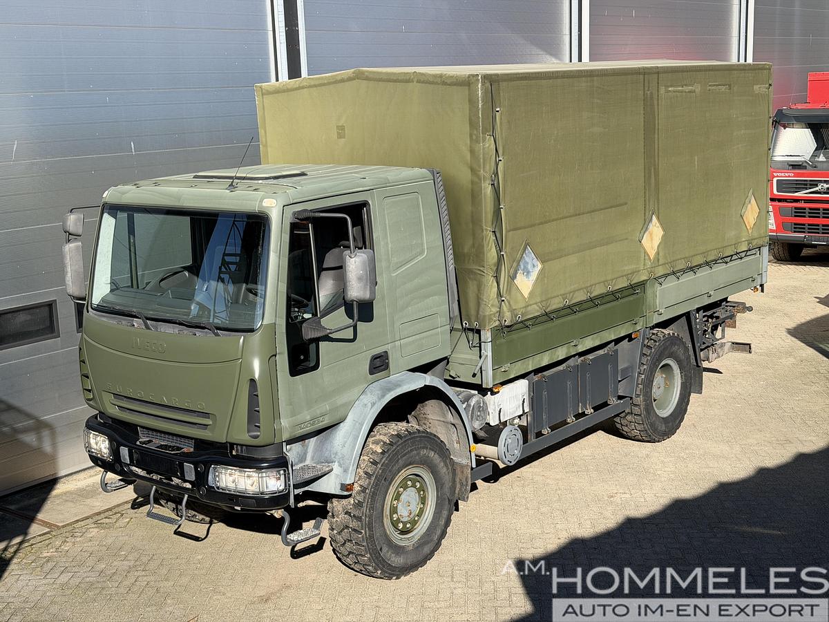 Used Iveco Eurocargo 140E24 4X4 with DAUTEL tail lift