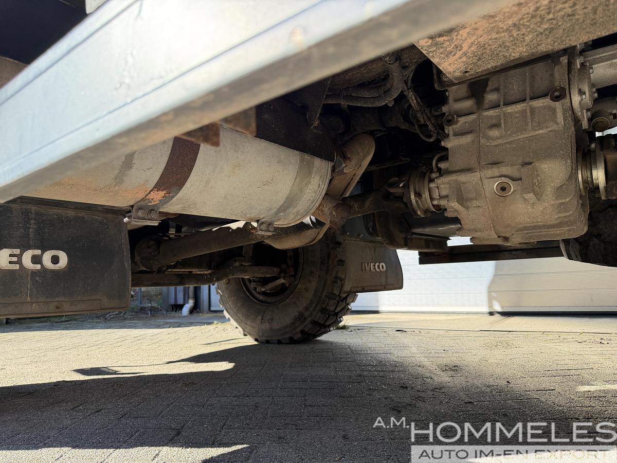 Used Iveco Eurocargo 140E24 4X4 with DAUTEL tail lift