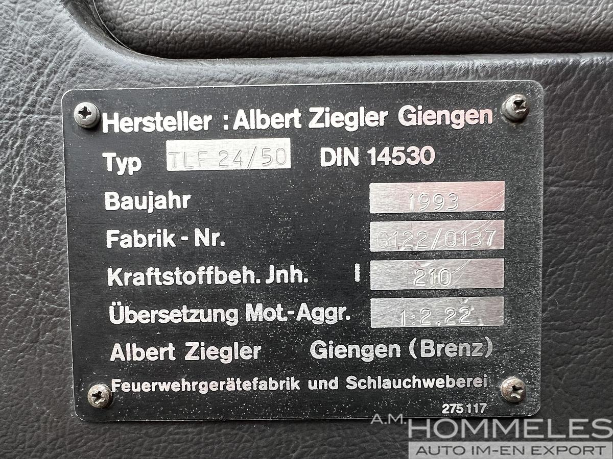 Used ZIEGLER TLF 24/50  4X4