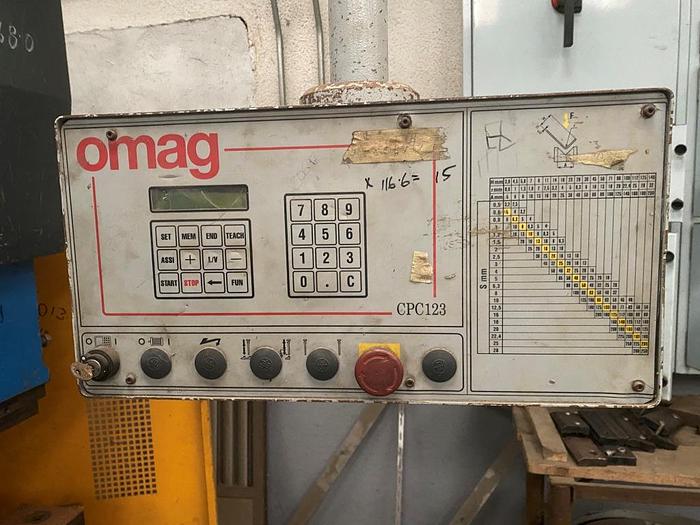 Used 2001 Omag EPB 12026 Hydraulic Downstroking Pressbrake