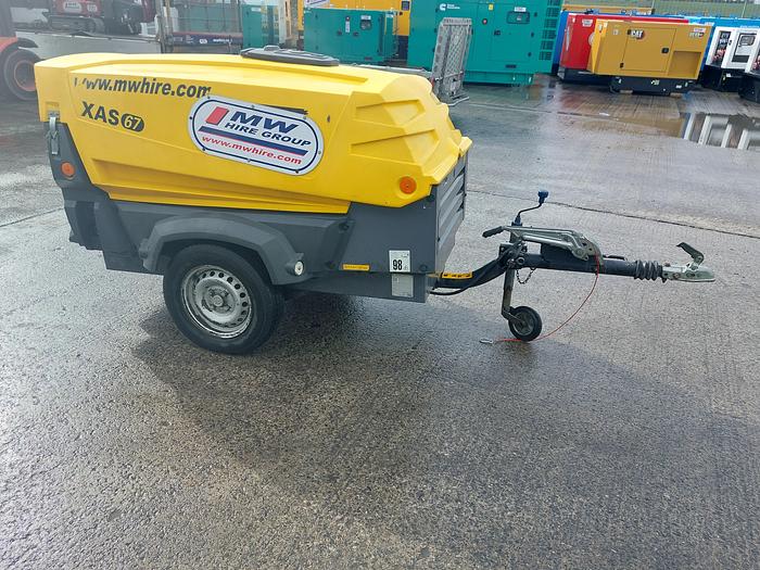 Used 2016 Atlas Copco XAS 68