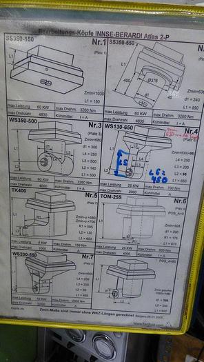 Gebraucht Portalfräsmaschine INNSE BERARDI ATLAS 2P