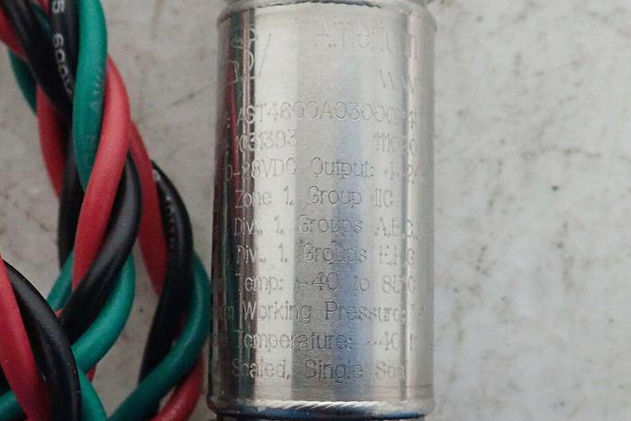 Used American Sensor Technologies AST4600A03000P4U4000 Transducer