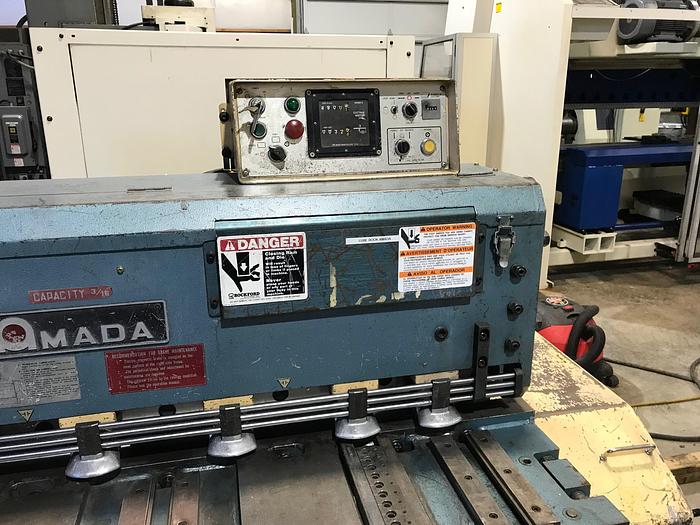 1981 Amada M-1245 Mechanical Shear #1692