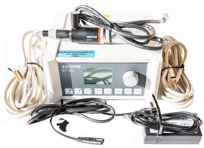 Used Loctite 97150 Compact Rotor Pump Controller & 97611 Rotor Pump Dispenser (7498)