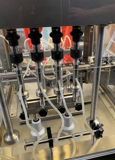 Used J 14639 D - Liquid Filler / Stopper Inserter / Capper GRONINGER DFVK4000 / KVK106 B