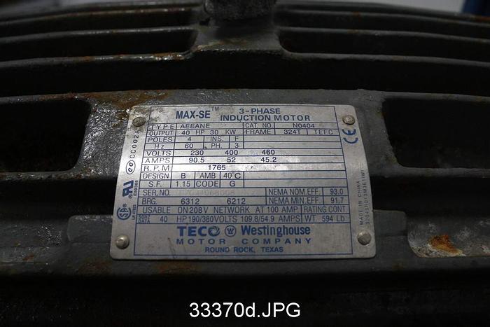 Used Rotojet R11 2x2 High Pressure Pump #33370