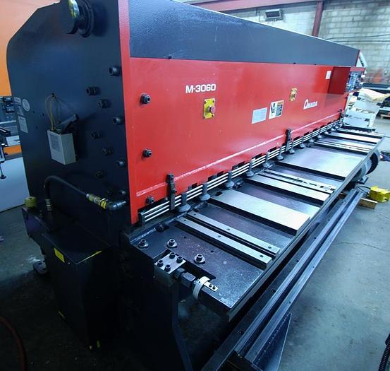 Used 1/4" x 10', AMADA, M-3060, MECHANICAL SHEAR