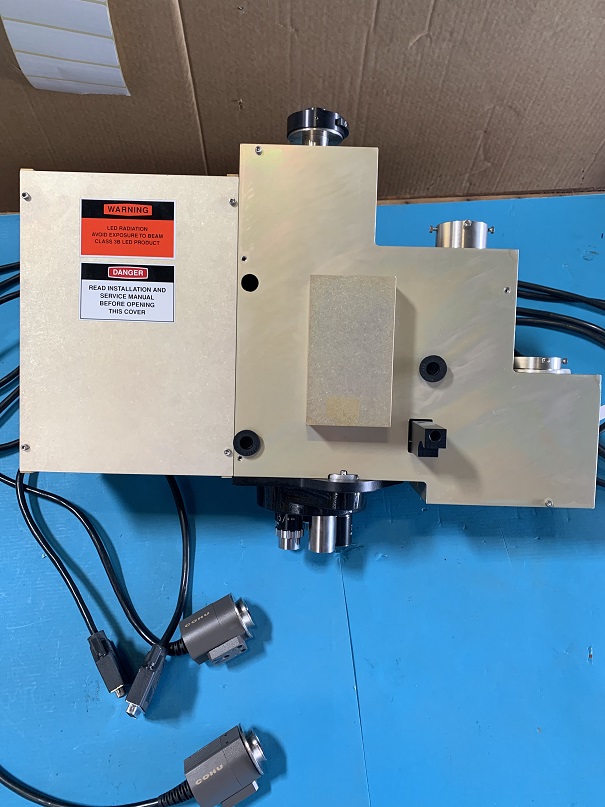 Used Biorad Microscope Objective Assembly with Two Cameras Quaester Q7