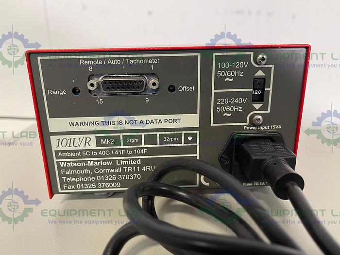 Used Applikon ADI 1030 Bio Controller w/ Watson Marlow 101U/R, Cole Parmer Flowmeter