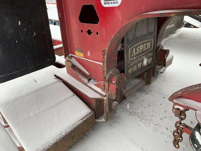 Used 2014 Aspen Tridem Double Drop Extendable/Trombone Low Bed