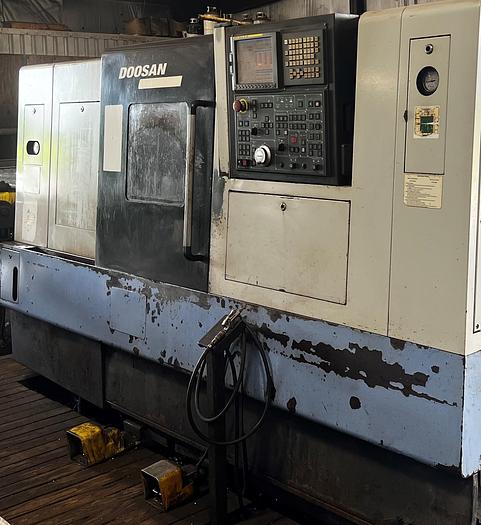 Used 2007 DOOSAN Puma 300C CNC Lathes x2 Package Deal