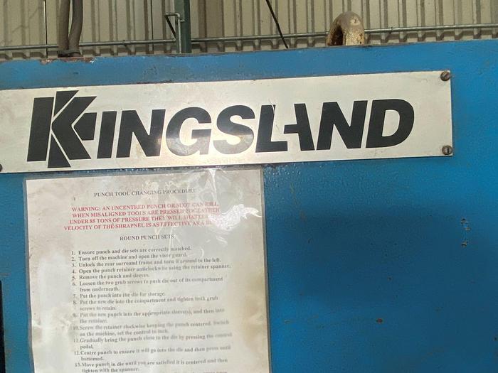 Used Kingsland 85XS Ironworker