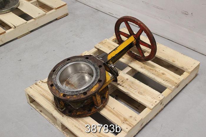 Used T. McAvity and Sons 8" Hand Operated Knife Gate Valve, 7" Face to Face #38783