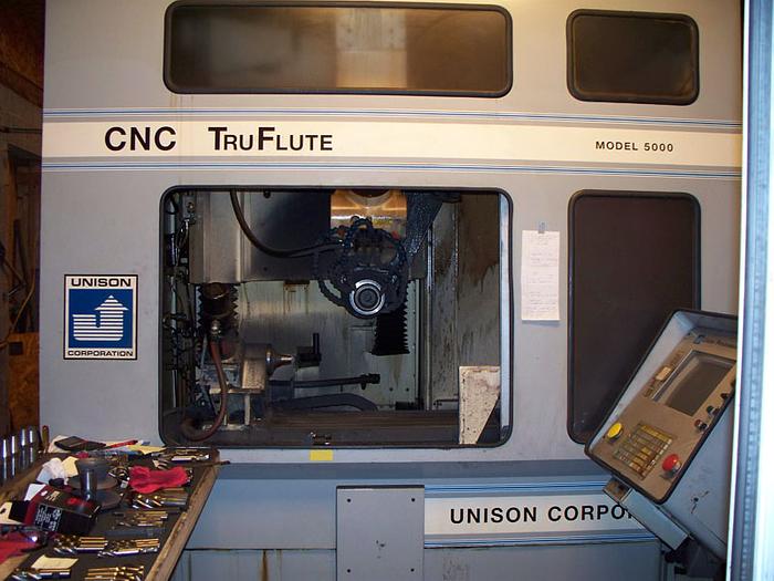 2002 UNISON 5000 TRUFLUTE CNC CUTTER GRINDER