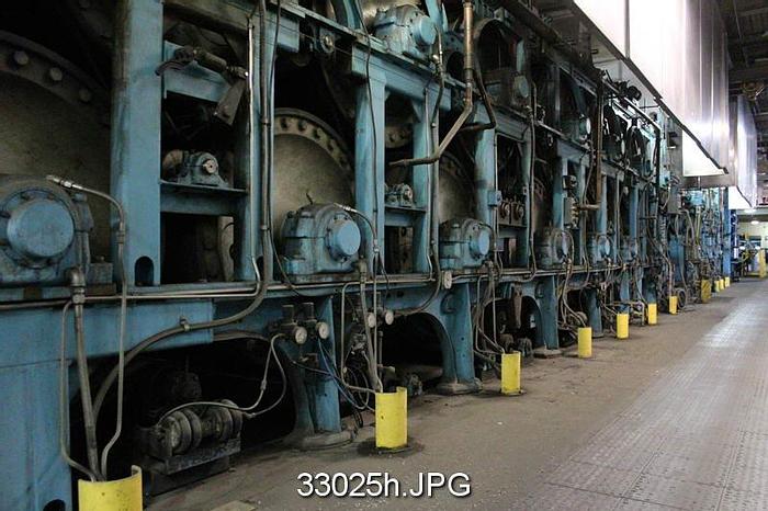 Used Beloit Fourdrinier 95" Wire Width Paper Machine #33025