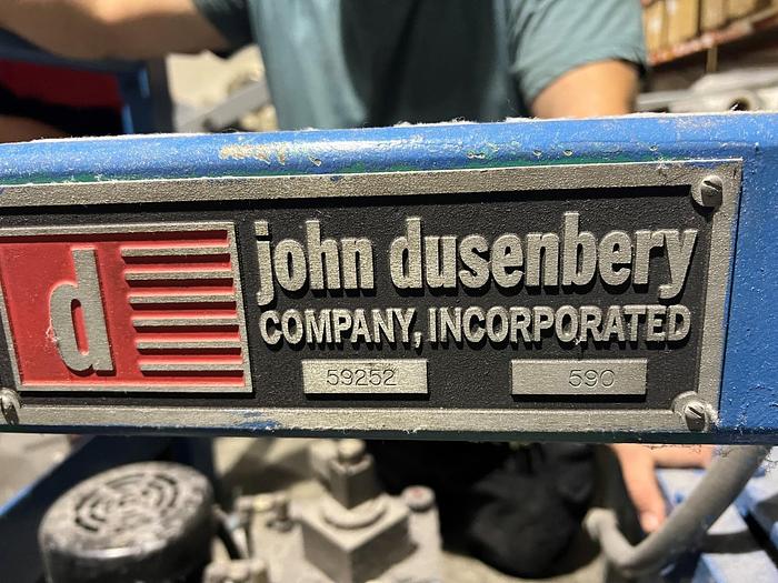 Used 36" DUSENBERY SLITTER REWINDER MODEL 840 AD WITH SCORE SLITTING CAPACITY