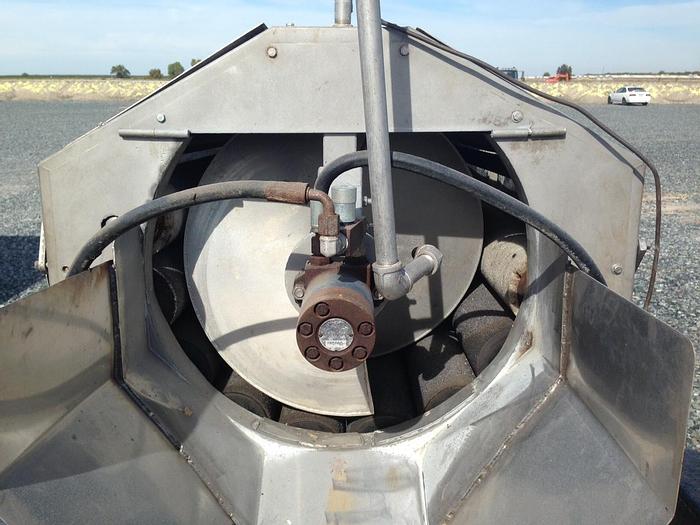 Used Peeler, Scrubber, Lyco, (9) Rollers, Hydraulic, 15 HP #A740688