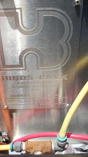 Used Filler, Piston, 1-Head, Hinds Bock, S/st, Mdl SP648 #S741322