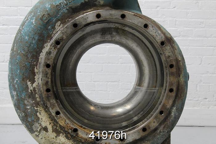 Used Goulds 3175 12x14x22 Pump, CF8M Casing, 4-Vane 19.5" SS Impeller #41976