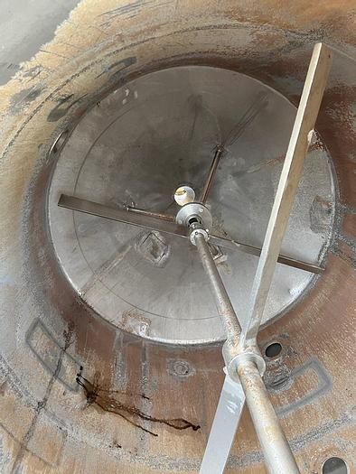 Used Tank, 1,000 Gallon, S/st, Agit, 45-Degree Cone Bottom #S744583