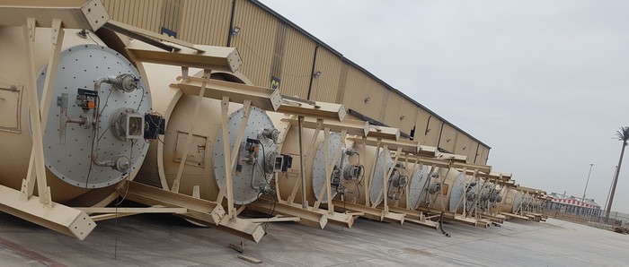REIMELT PLANT - COMPLETE WHEAT FLOUR HANDLING SYSTEM