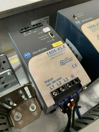 Used Ilinox Stainless Steel Enclosure w/ Allen-Bradley 1606-XLE/XLS Power Supplies