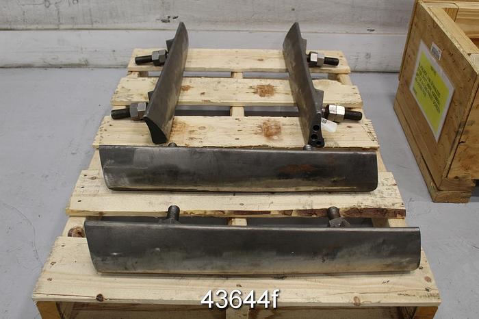 Used Black Clawson UV300 Stainless Steel Rotor Foils #43644