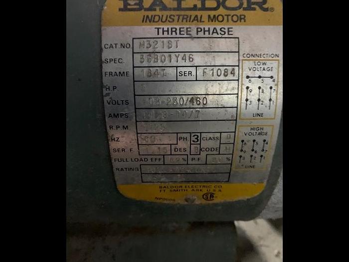 Used Tri Clover Positive Displacement Pump SP-328TB-S